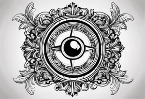 Segundo sol minimalista 
nando reis tattoo idea