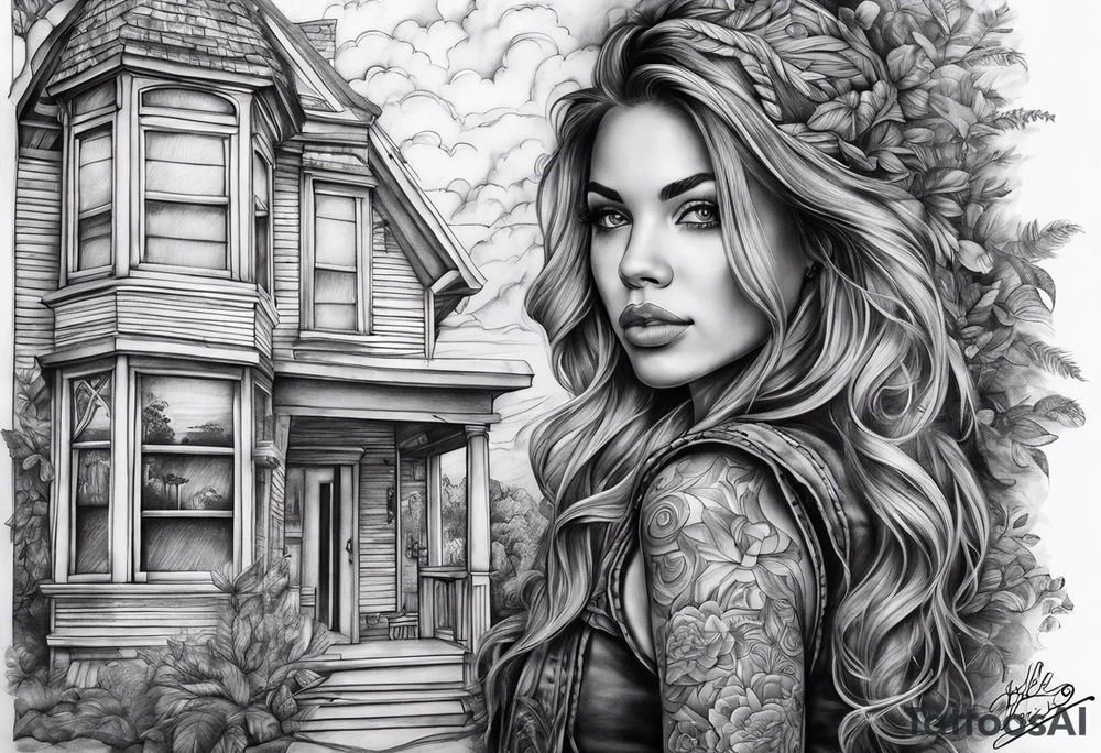 Home is the people not the place tattoo idea