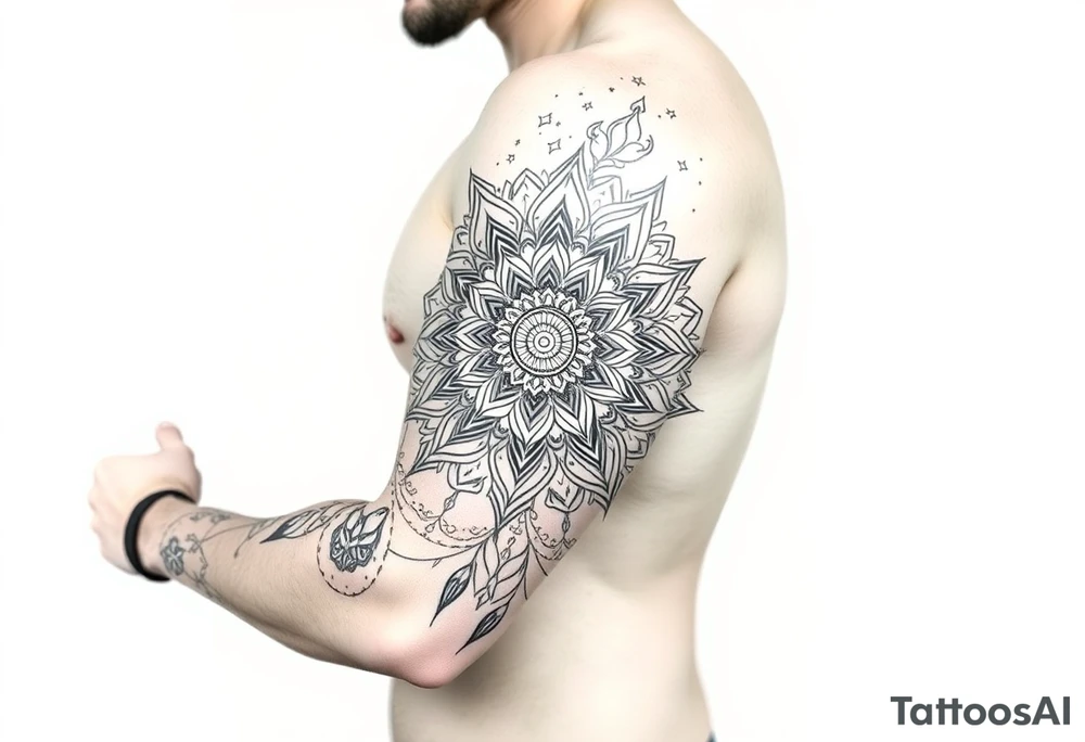 mandala tattoo idea