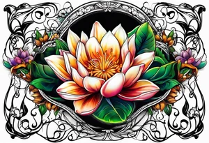 Seed pods tattoo idea