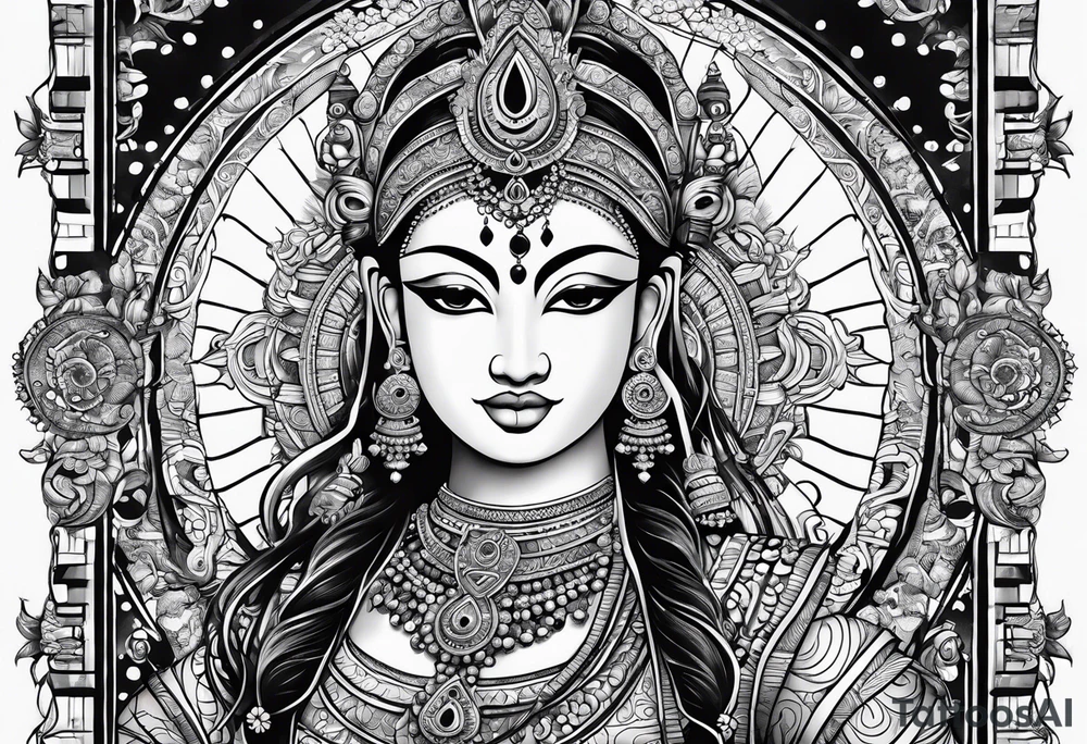 Story of ramayanam tattoo idea