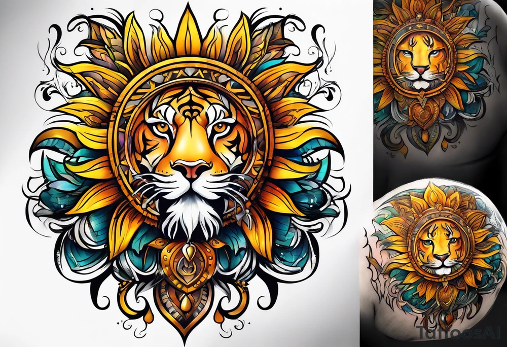 Sunshine tattoo idea