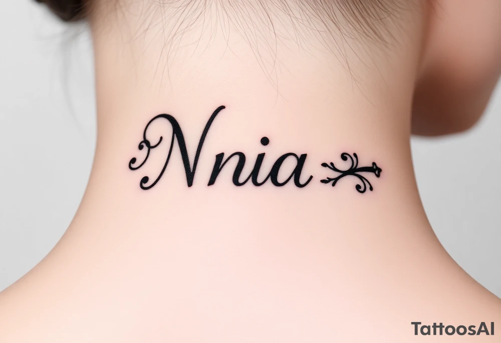 Name Nia tattoo idea