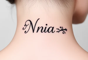 Name Nia tattoo idea