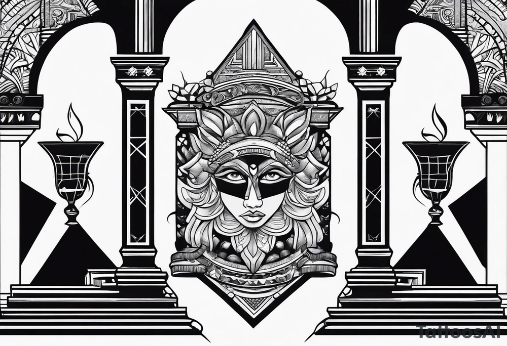 Salud dinero amor tattoo idea