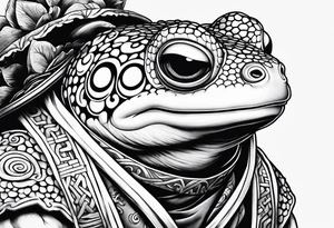 Jiraiya Naruto Gamakichi toad tattoo idea