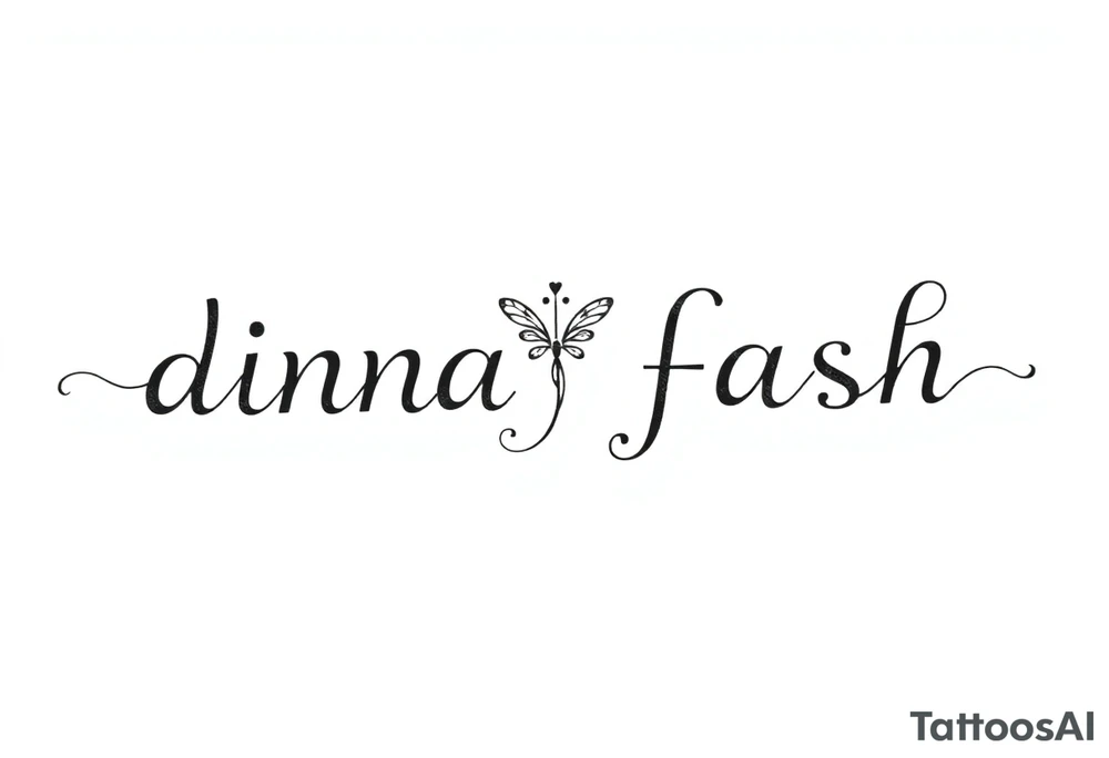 dinna fash. Style celtic flower. Dragon fly. Minimaliste. Simple. Sassanach tattoo idea