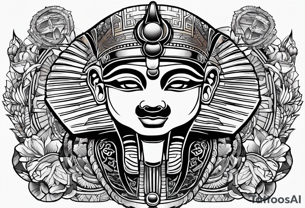 egyptian tattoo tattoo idea