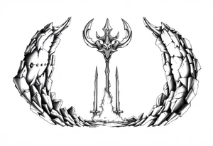 gates of hell tattoo idea
