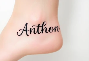 Anthony graffiti tattoo idea