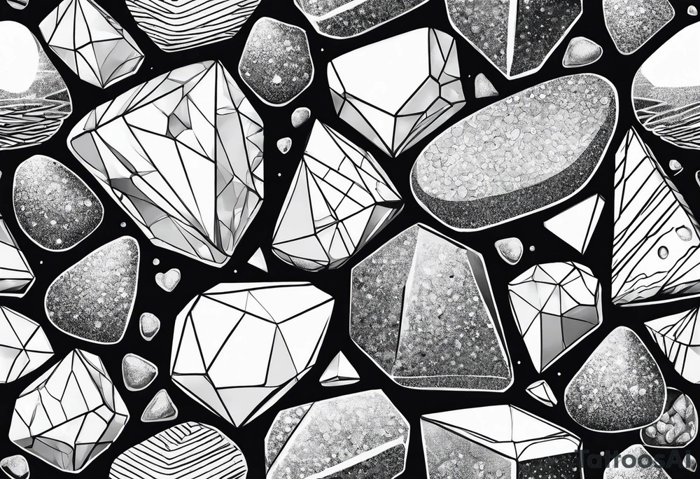 Wishing rocks tattoo idea