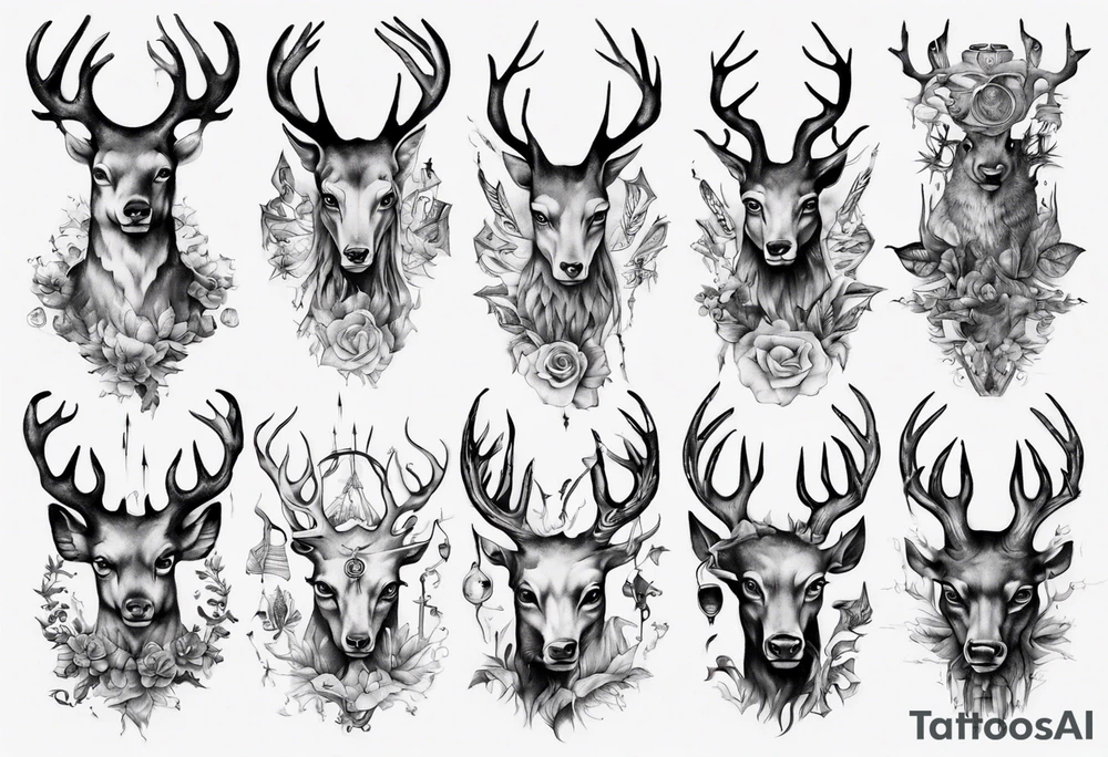 Hirsch tattoo idea
