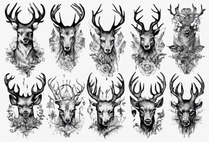 Hirsch tattoo idea