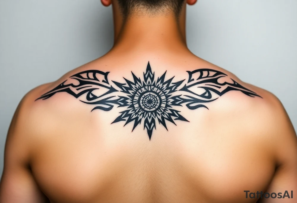 Concentric design tattoo idea