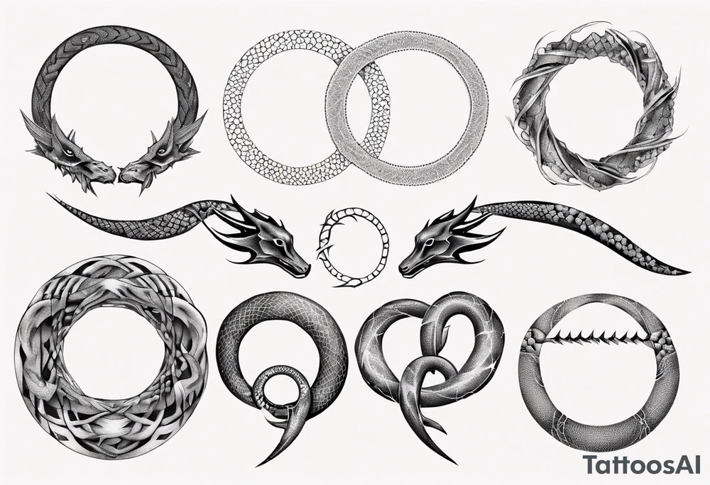 ouroboros tattoo idea