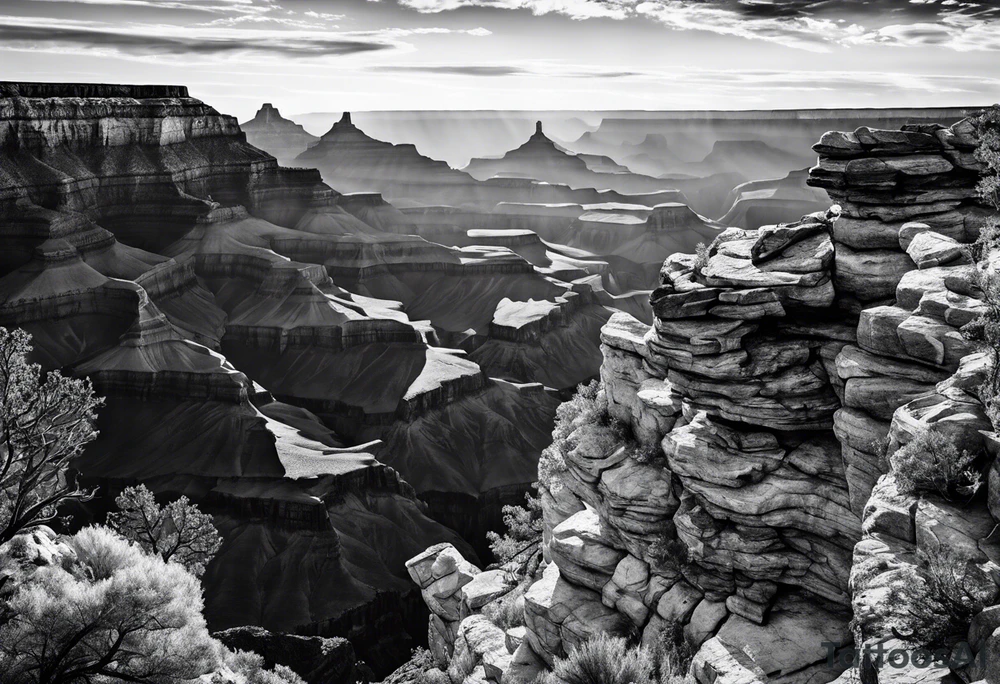 Grand Canyon tattoo idea