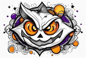 halloween tattoo idea