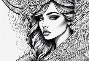 illusion tattoo idea