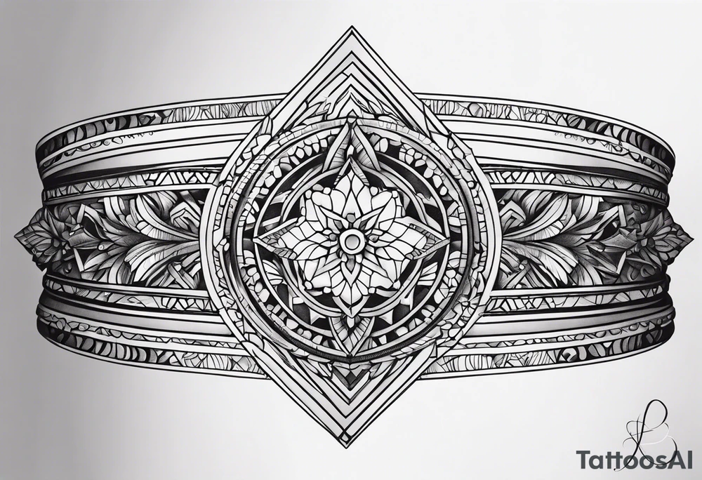 Bracelet tattoo idea