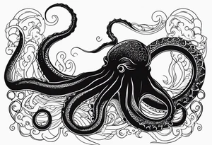 KRAKEN tattoo idea