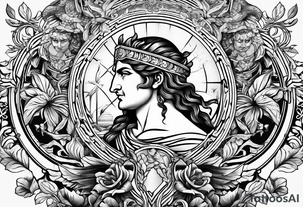 Greek gods tattoo idea