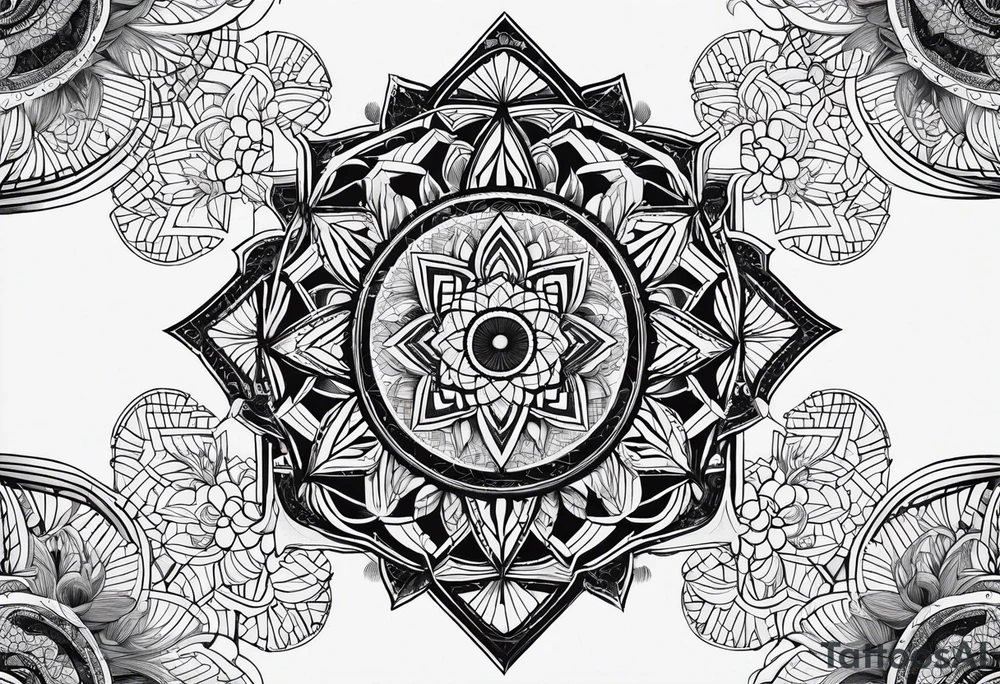 Sacred geometry, tattoo idea