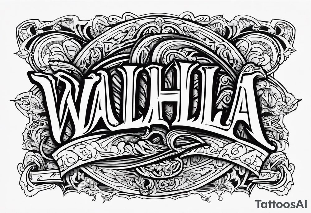 Valhalla tattoo idea