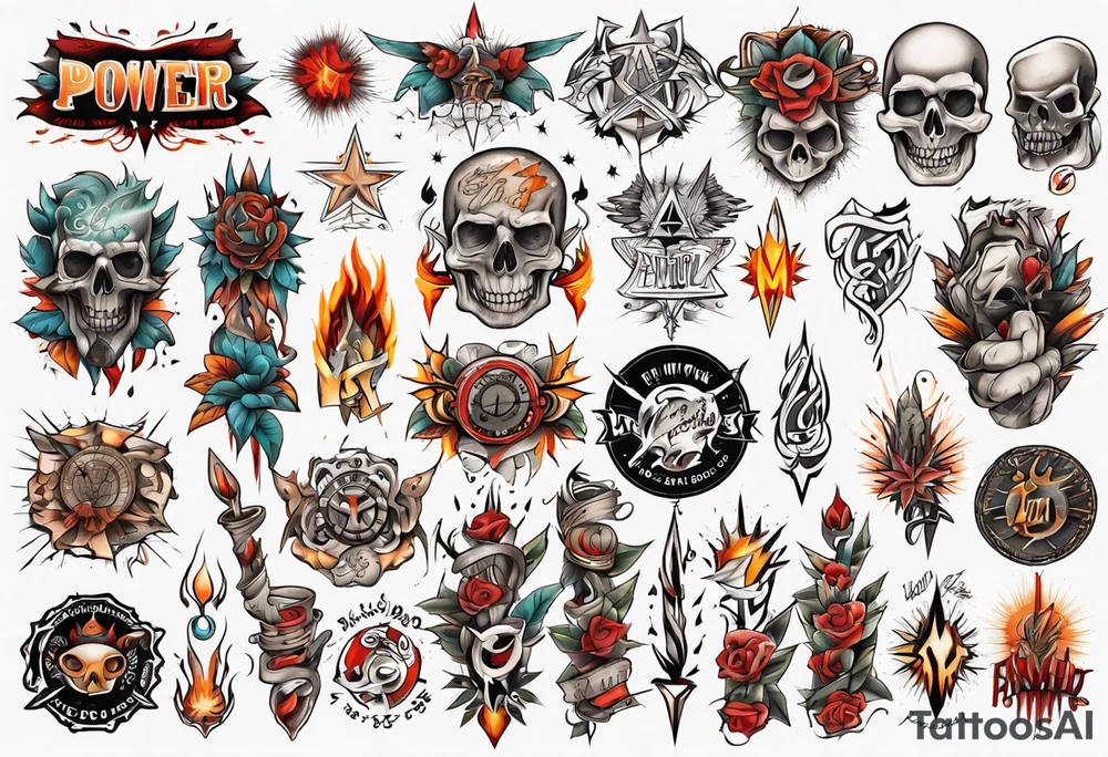 Power tattoo idea