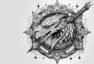 Lance of Longinus tattoo idea