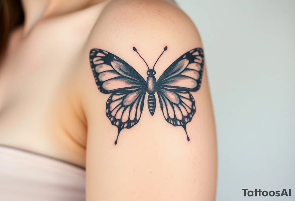 Butterfly tattoo idea