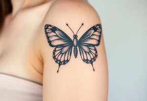 Butterfly tattoo idea