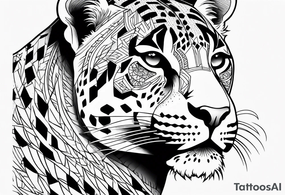 Jaguar tattoo idea