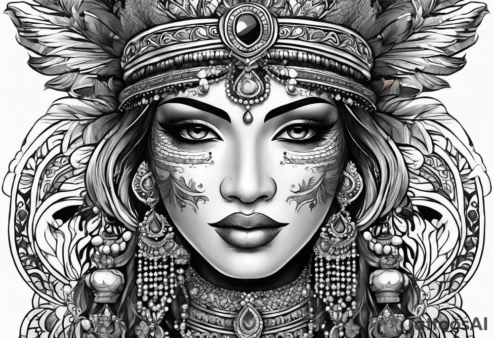 Loard Bramha tattoo idea