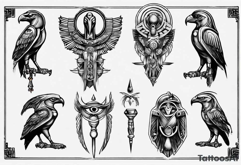 Horus tattoo idea