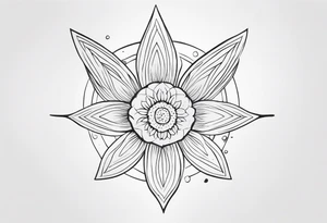 Showing power of mind body and soul in a feminine way tattoo idea