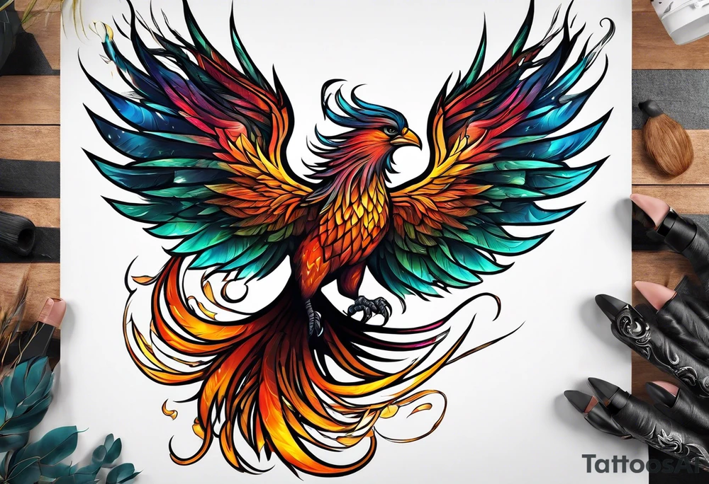 Phoenix who came back tattoo idea