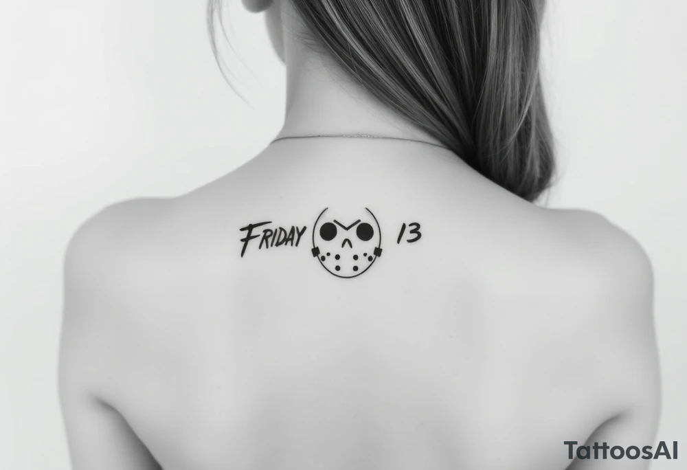 Friday the 13th horror tattoo tattoo idea