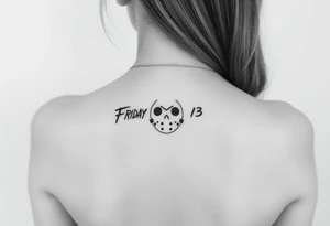 Friday the 13th horror tattoo tattoo idea
