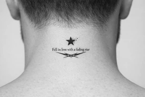Fell in love with a fading starr tattoo idea