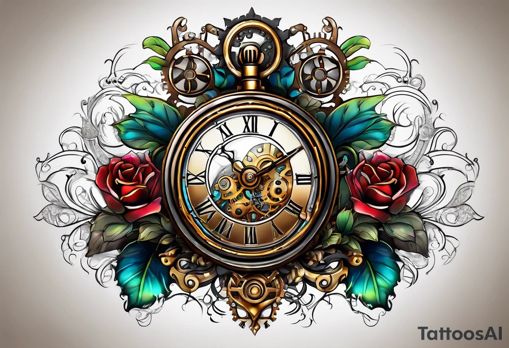 Steampunk tattoo idea