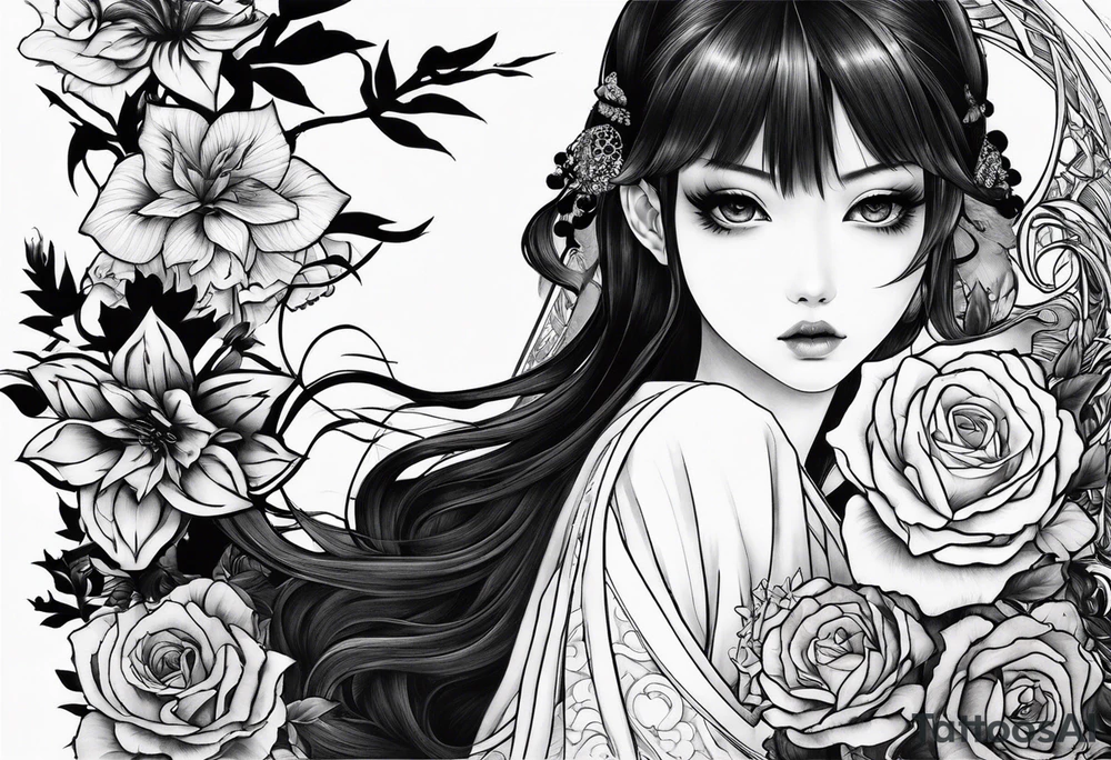 Tomie by Juji Ito tattoo tattoo idea