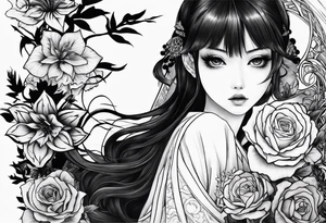 Tomie by Juji Ito tattoo tattoo idea