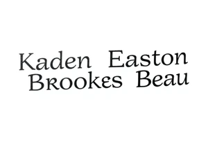 Kaden Easton Brooks Beau made into a crossword puzzle tattoo idea