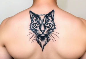 Black Cat tattoo idea