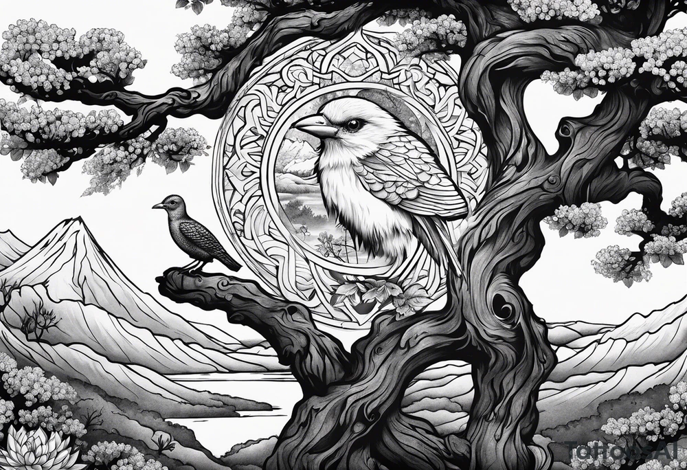 Nature tattoo idea