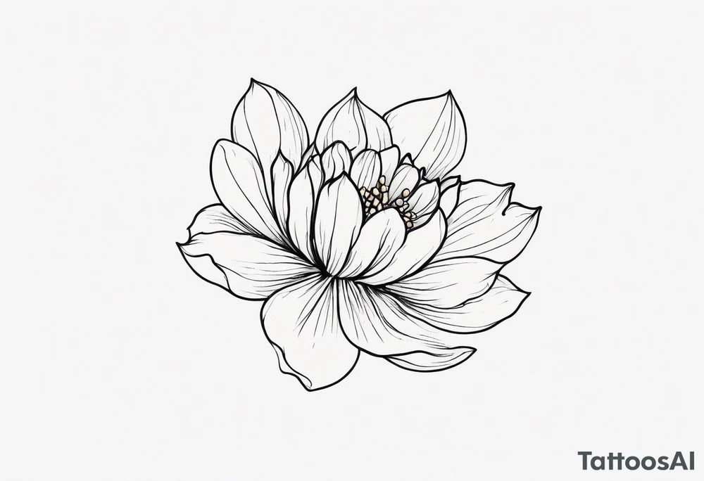 small delicate flower tattoo tattoo idea