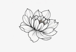 small delicate flower tattoo tattoo idea