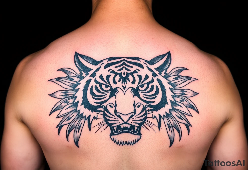 tiger 

more color tattoo idea