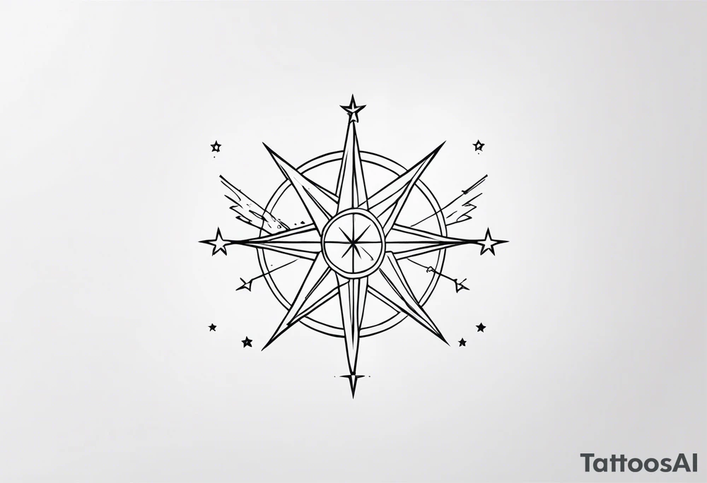 Sagittarius stars tattoo idea