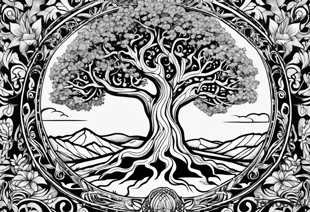 yggdrasil tattoo idea